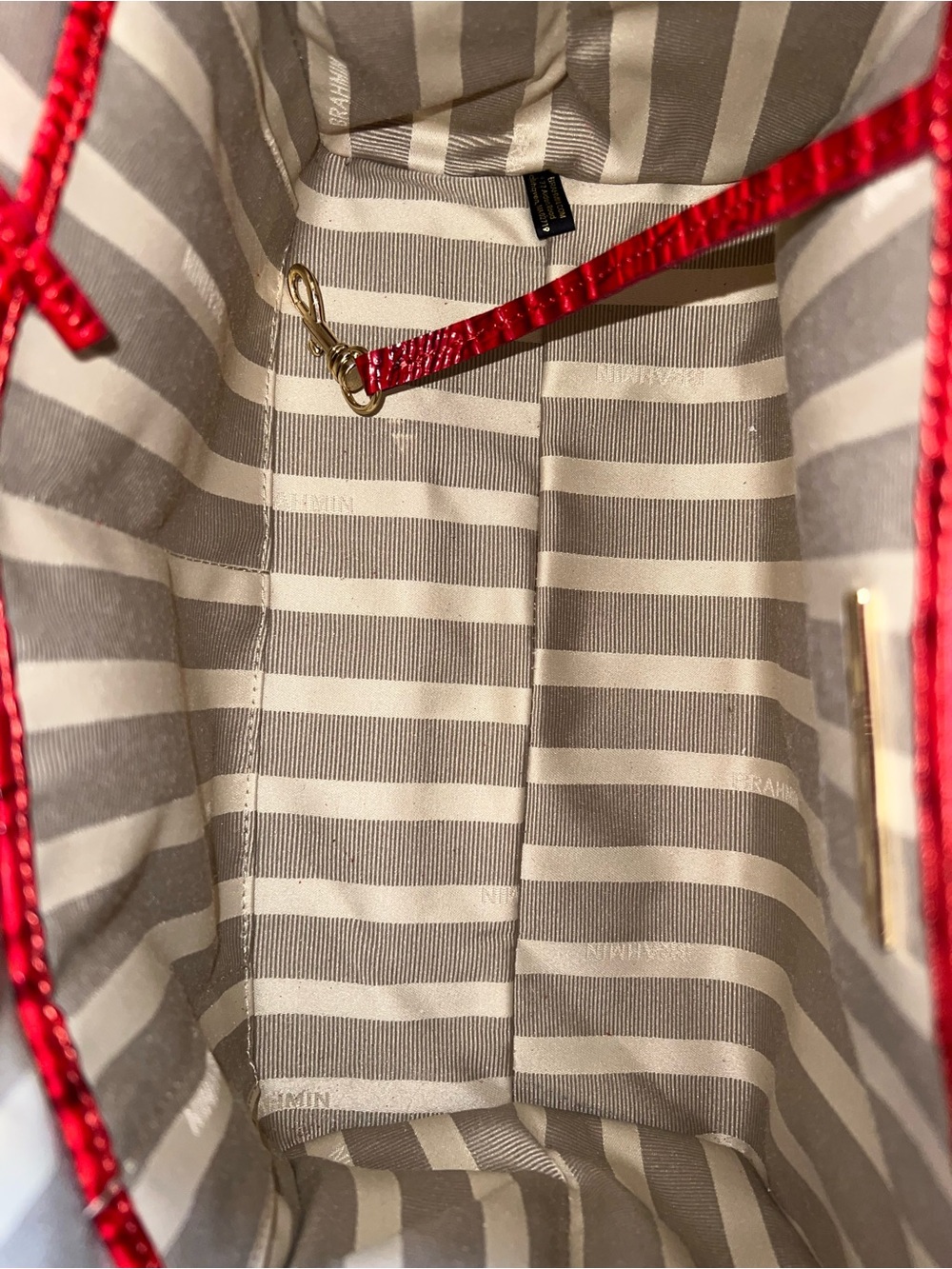 Brahmin Scarlet Lausanne Priscilla, NWT, HTF, RARE* - Picture 6 of 7